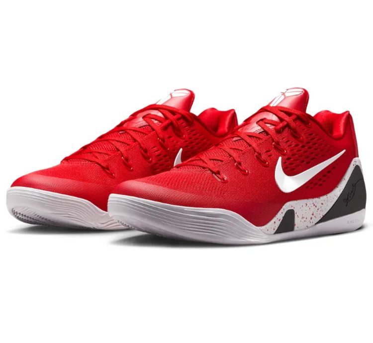 Kobe 9 Elite Low Em Protro University Red Shoes