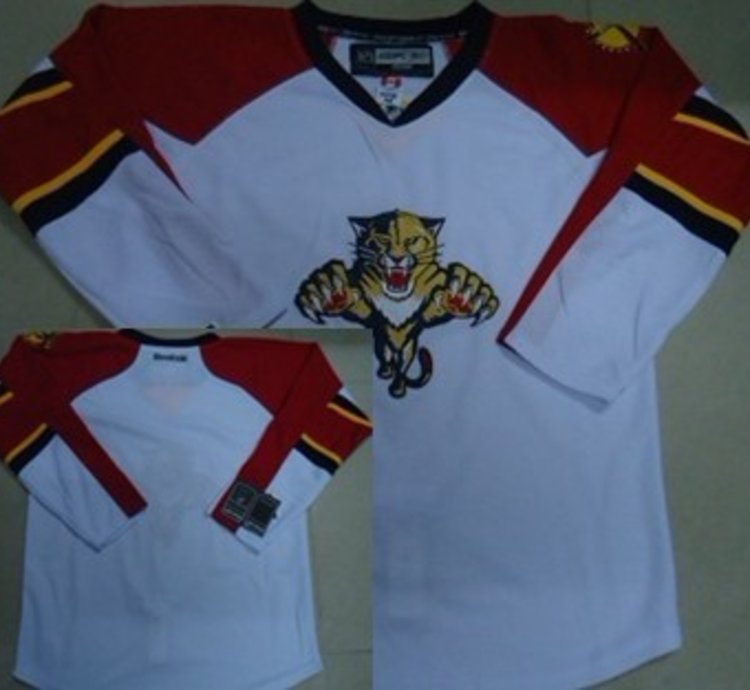 Florida Panthers Blank White Jersey