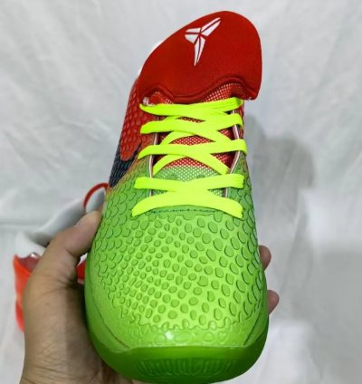Kobe 6 Protro Grinch Custom Shoes