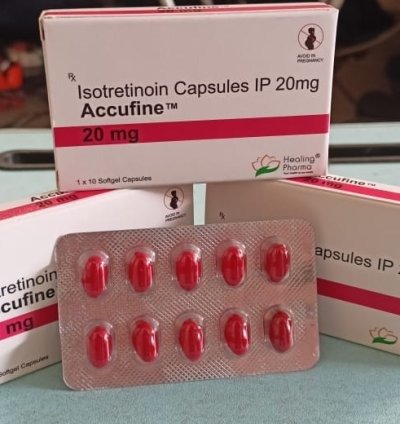 Isotretinoin Capsules 20mg Accufine 2 Box
