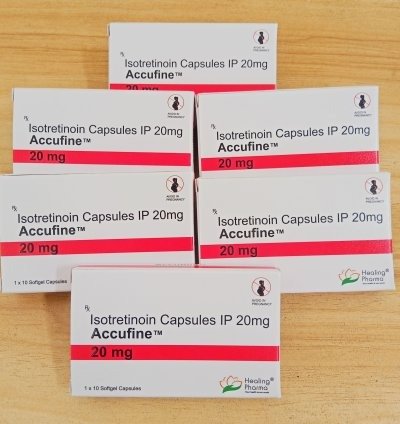 Isotretinoin Capsules 20mg Accufine 5 Box