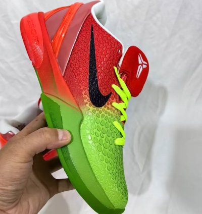 Kobe 6 Protro Grinch Custom Shoes