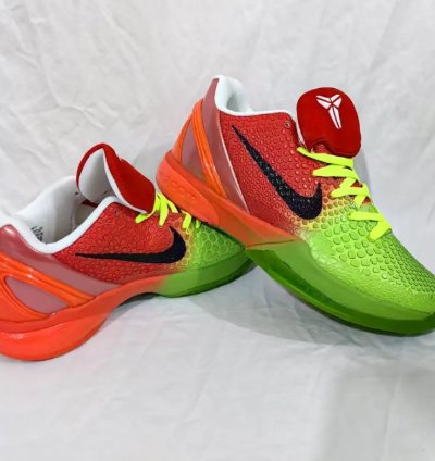 Kobe 6 Protro Grinch Custom Shoes