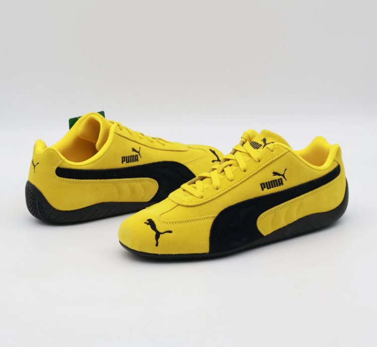Puma Speedcat Og Pele Yellow Black Mens Us 85 Eur 42