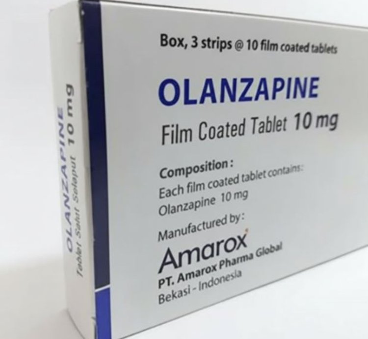 Olanzapine 10 Mg Used To Treat Mental Health 2 Box