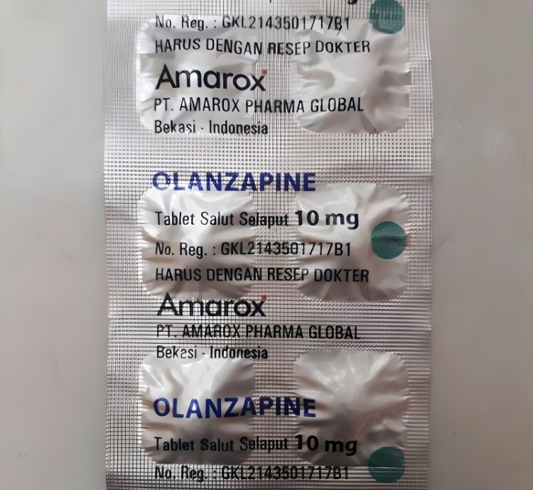 Olanzapine 10 Mg Used To Treat Mental Health 1 Box