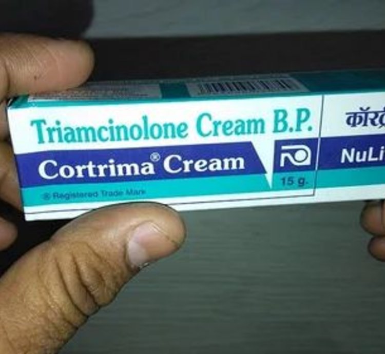 Triamcinolone Cortrima Cream 15 G Is Used To Help Relieve Redness Itching Swelling Or Other Discomfort Caused By Skin...