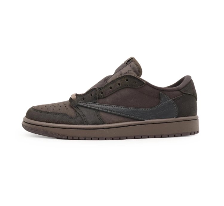 Dm7866-202 Travis Scott Nike Air Jordan 1 Low Og Sp Velvet Brown mens