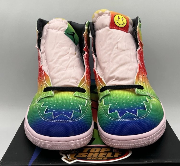 New Nike Air Jordan Retro 1 High Og J Balvin Colores Y Vibras 2020