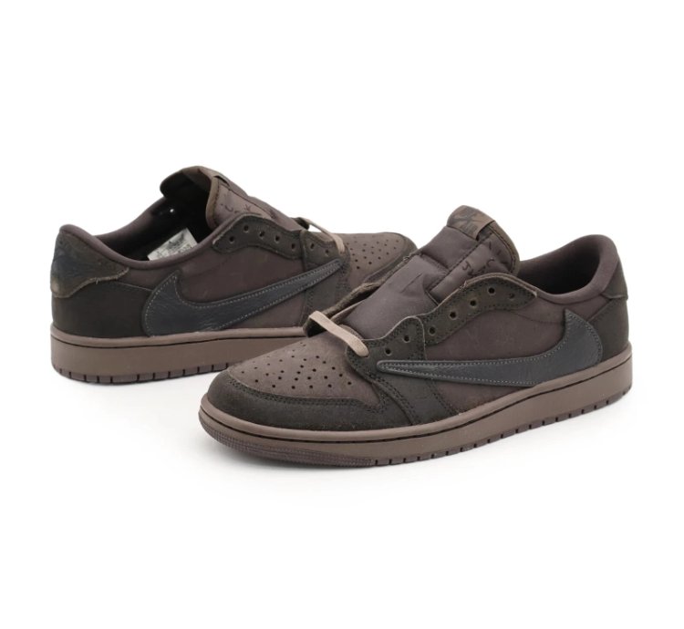 Dm7866-202 Travis Scott Nike Air Jordan 1 Low Og Sp Velvet Brown mens