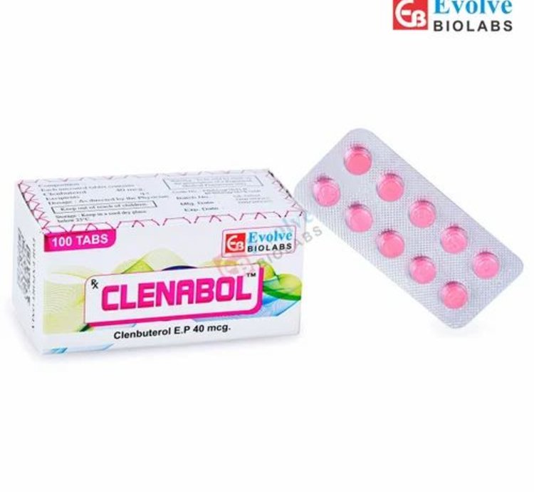 Clenabol Clenbuterol 40 Mcg Tablets 20 Pills