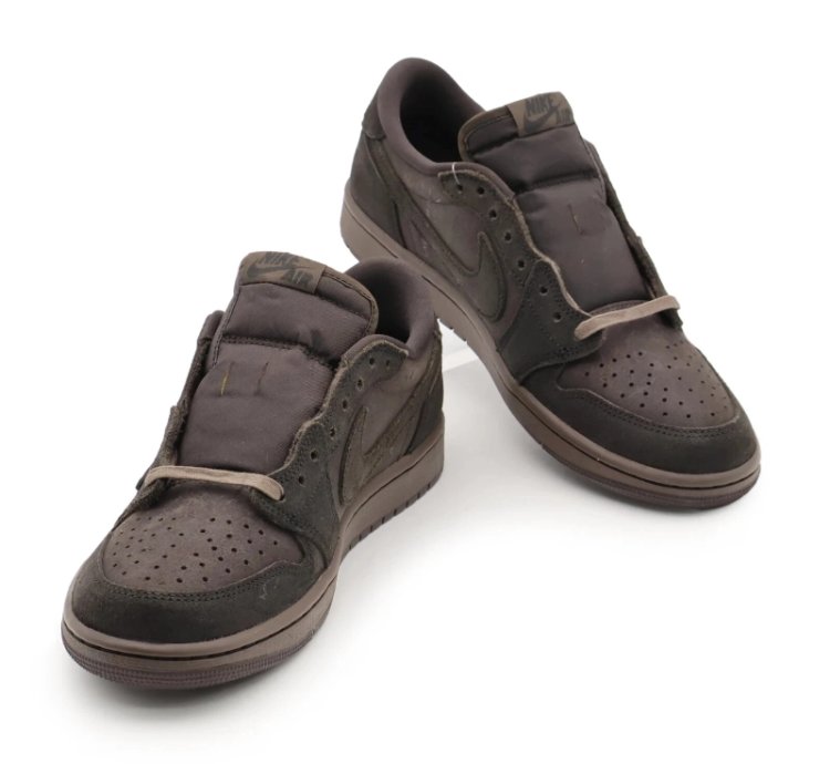 Dm7866-202 Travis Scott Nike Air Jordan 1 Low Og Sp Velvet Brown mens