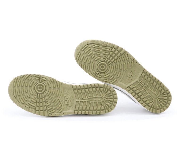 Fz3124-200 Travis Scott Nike Air Jordan 1 Low Golf Nrg Neutral Olive mens