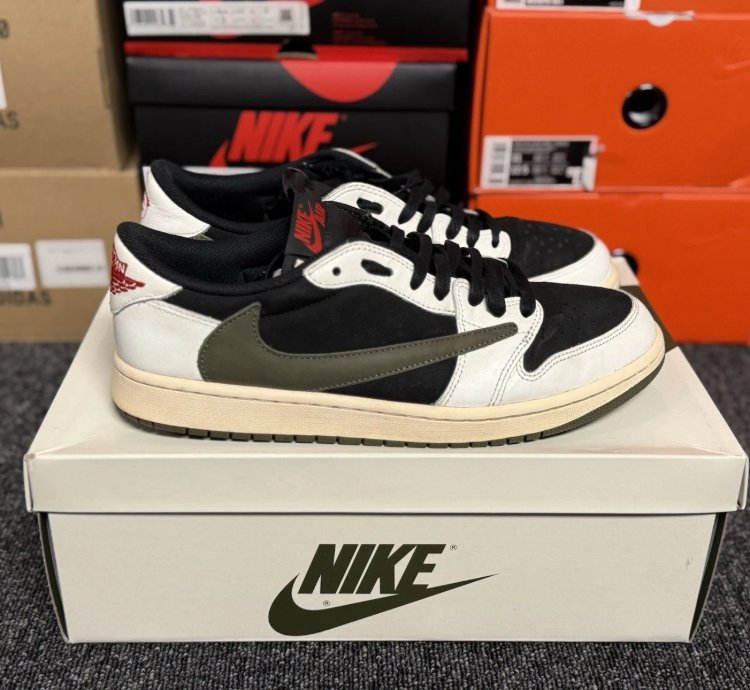 Jordan 1 Retro Low Og Sp travis Scott Olive