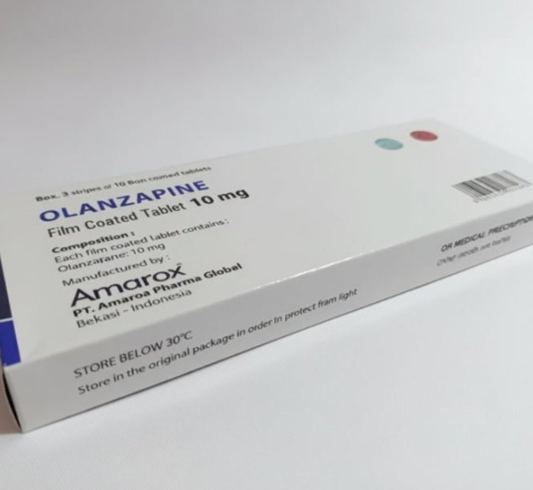 Olanzapine 10 Mg Used To Treat Mental Health 2 Box