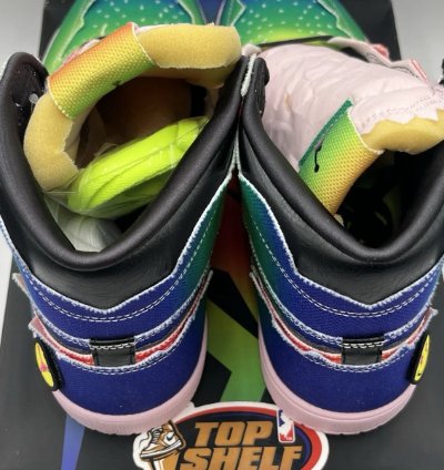 New Nike Air Jordan Retro 1 High Og J Balvin Colores Y Vibras 2020