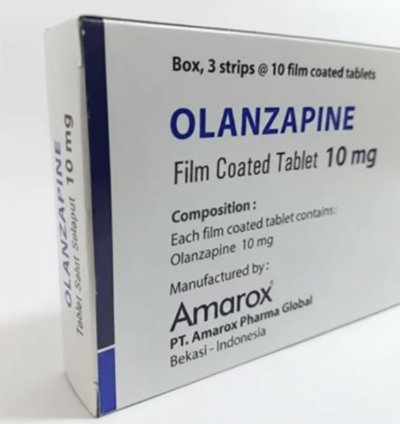 Olanzapine 10 Mg Used To Treat Mental Health 2 Box