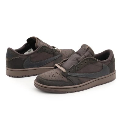 Dm7866-202 Travis Scott Nike Air Jordan 1 Low Og Sp Velvet Brown mens