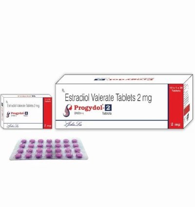 Estradiol Valerate Progydol 2 Mg Used To Treat Low Estrogen Levels In Women With Ovarian Failure 28 Pills