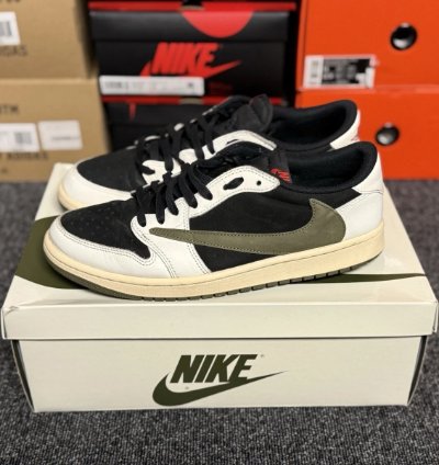 Jordan 1 Retro Low Og Sp travis Scott Olive