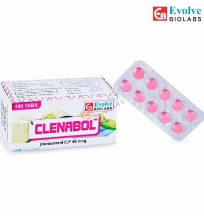 Clenabol Clenbuterol 40 Mcg Tablets 20 Pills