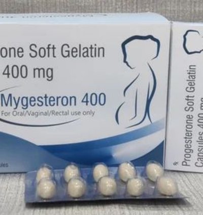 Progesterone Mygesteron 400 Mg Natural Micronized Progesterone Used To Treat Hormonal Imbalances Including Amenorrhea...