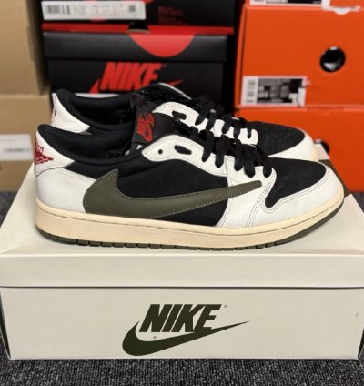 Jordan 1 Retro Low Og Sp travis Scott Olive