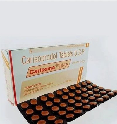 Carisoma 350 Mg Carisoprodol Treatment Of Pain Due To Muscle Spasm 10 Pills