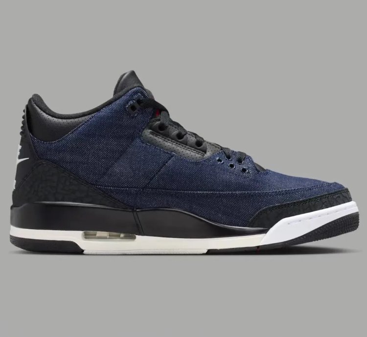 Levis X Air Jordan 3 Indigo Shoes Sneakers