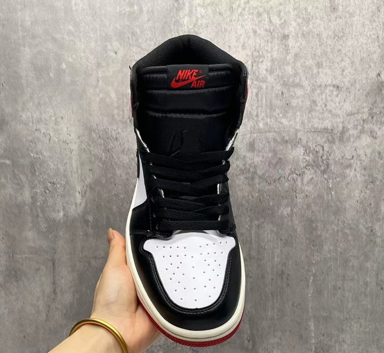Jordan 1 High Og Black Toe Reimagined Mens Shoes