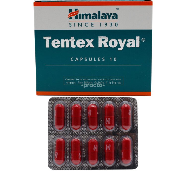 Himalya Tentex Royal Capsules To Treat Sexual Disfunction In Men