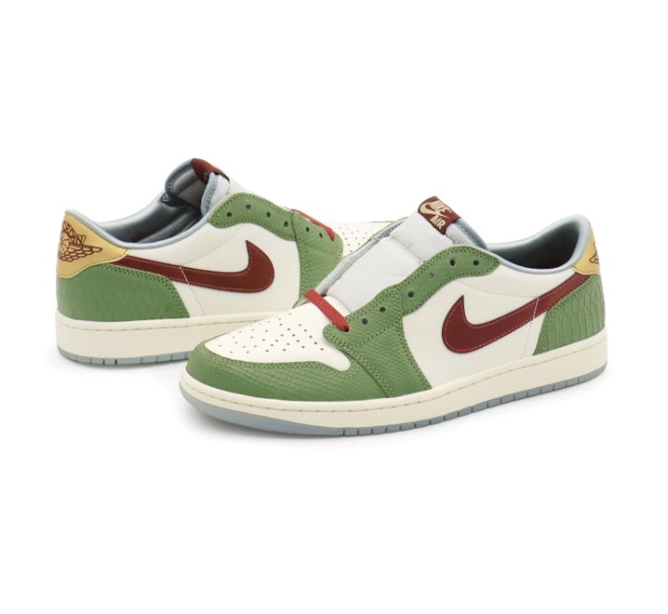 Nike Air Jordan 1 Low Og Chinese New Year Of The Dragon Red mens