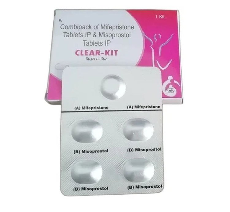 Clear Kit - Combipack Of Mifepristone And Misoprostol 5 Pills For Unwanted Pregnancy