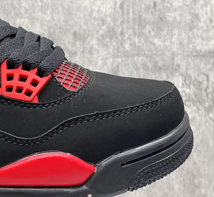 Air Jordan 4 Retro Red Thunder Mens Shoes