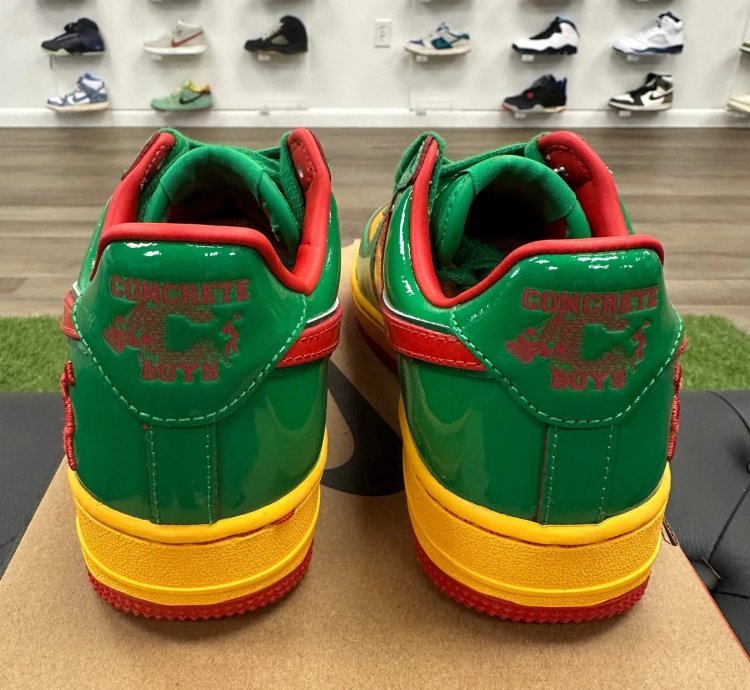 Nike Air Force 1 Low Lil Yachty Concrete Boys Lucky Green