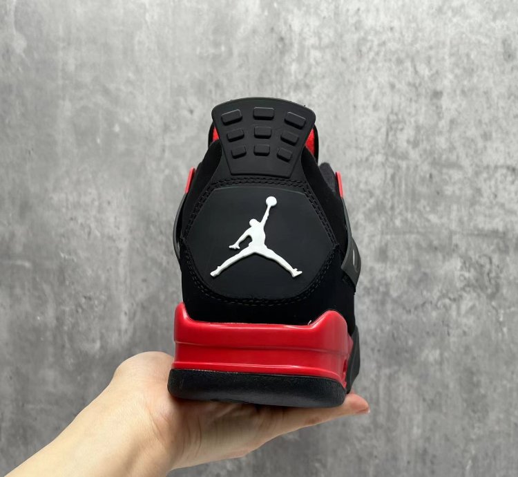 Air Jordan 4 Retro Red Thunder Mens Shoes