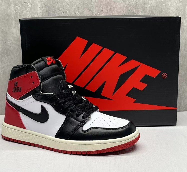 Jordan 1 High Og Black Toe Reimagined Mens Shoes