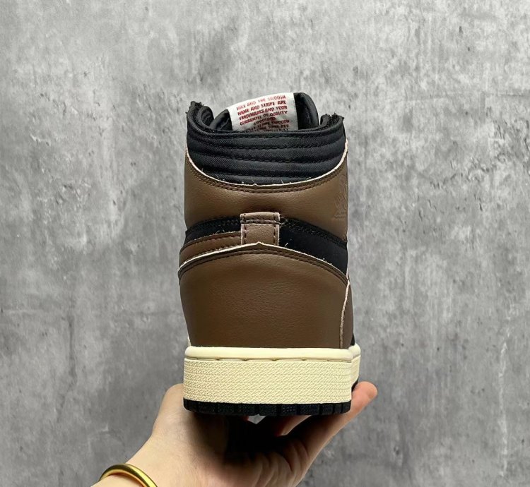 Travis Scott X Air Jordan 1 High Og Black Mocha Mens T-shirt