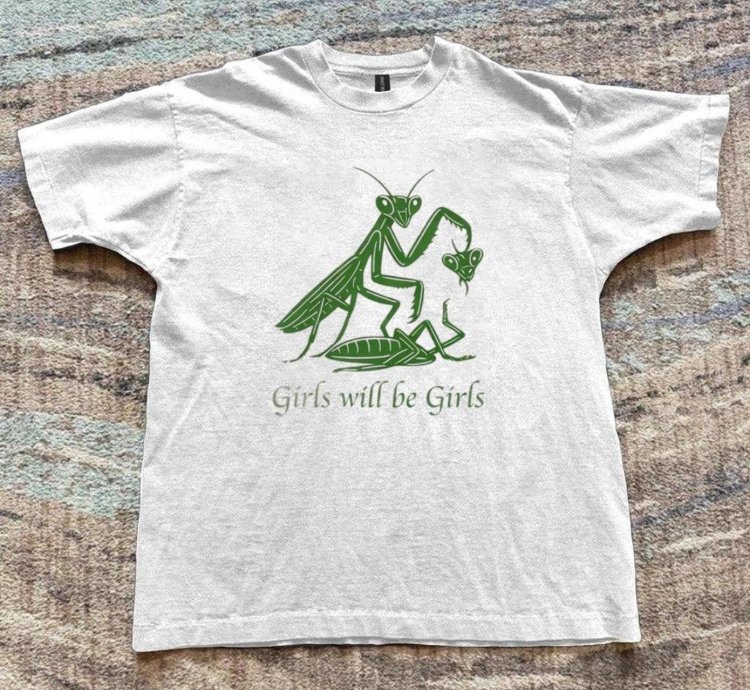 Girls Will Be Girls White Tee funnytees humour