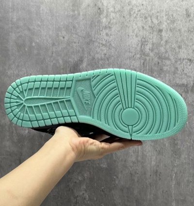 Air Jordan 1 Kaws Black Mens Shoes