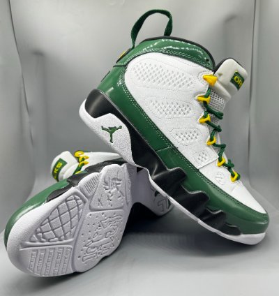 Nike Air Jordan 9 Retro Oregon Ducks Pe