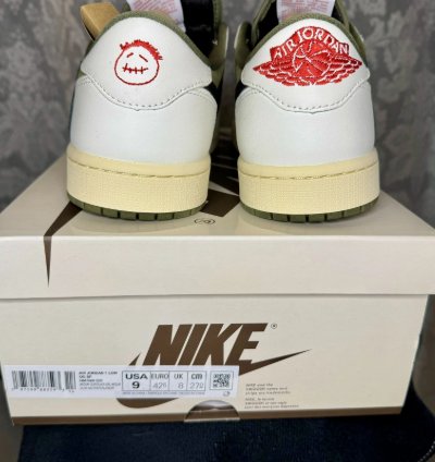 Jordan 1 Retro Low Og Sp Travis Scott Medium Olive Dm7866-200