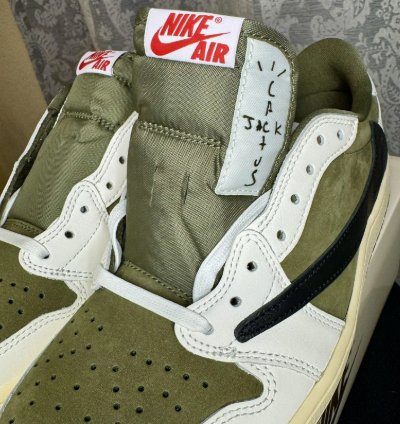 Jordan 1 Retro Low Og Sp Travis Scott Medium Olive Dm7866-200