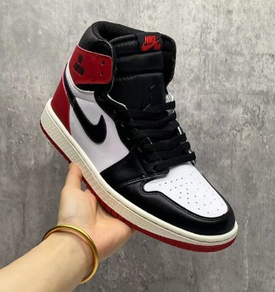 Jordan 1 High Og Black Toe Reimagined Mens Shoes