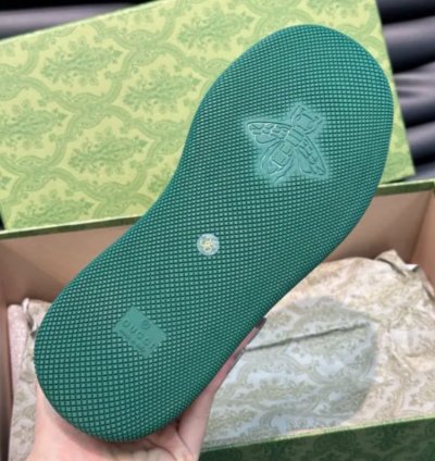 Gg Screener Sneaker off White Green Red Shoes Sneakers