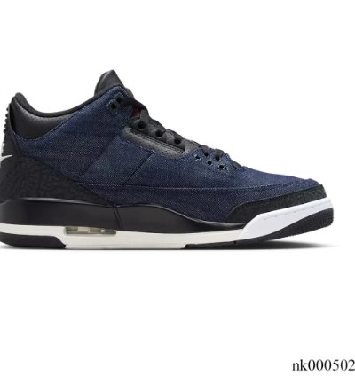 Levis X Air Jordan 3 Indigo Shoes Sneakers