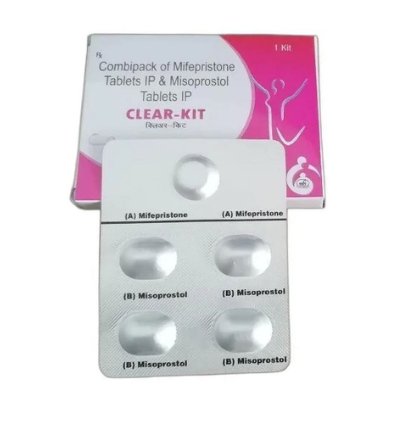 Clear Kit - Combipack Of Mifepristone And Misoprostol 5 Pills For Unwanted Pregnancy