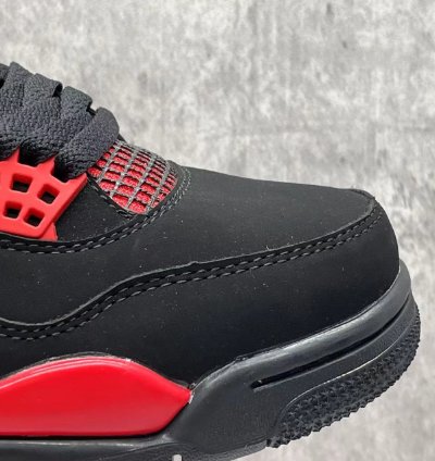 Air Jordan 4 Retro Red Thunder Mens Shoes