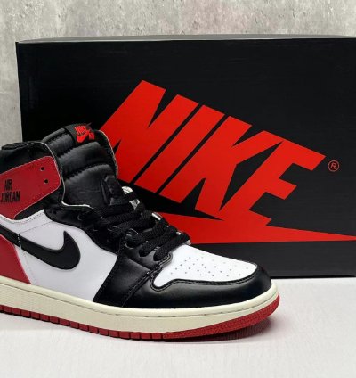 Jordan 1 High Og Black Toe Reimagined Mens Shoes