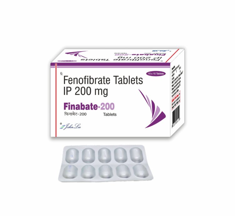 Finabate - Fenofibrate Tablets 200 Mg